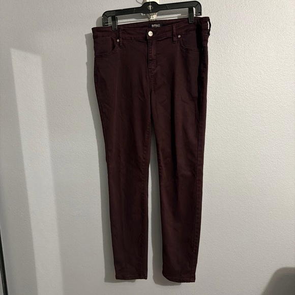 Buffalo David Bitton Hanna Women's Jeans, Purple Size 12 High-Rise Skinny - Picture 2 of 9